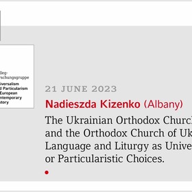 The Ukrainian Orthodox Church and the Orthodox Church of Ukraine: Language and Liturgy as Universal or Particularistic Choices