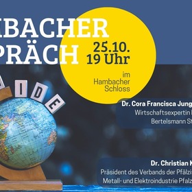 Hambacher Gespräch: „Grenzen statt Globalisierung? Die Zukunft der (de-)globalisierten Weltwirtschaft“