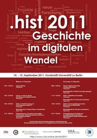 .hist2011 - Geschichte im digitalen Wandel
