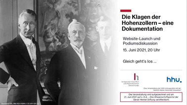 Die Klagen der Hohenzollern - eine Dokumentation